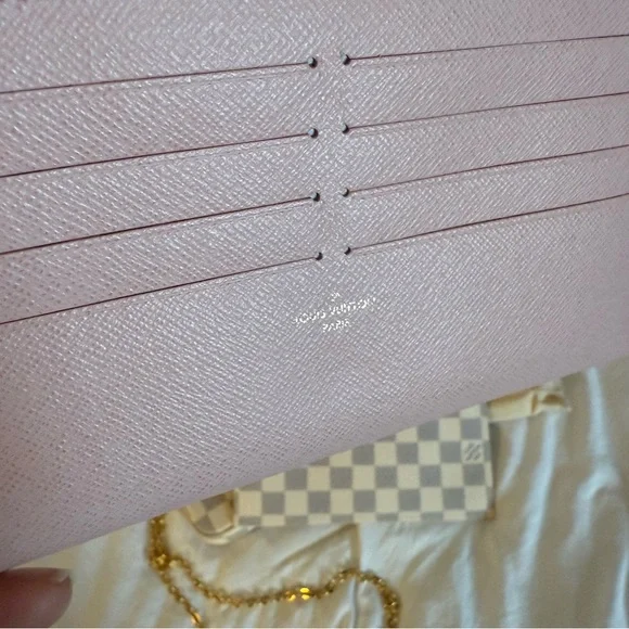 Louis Vuitton Félicie Pochette Damier Azur - Picture 7 of 16